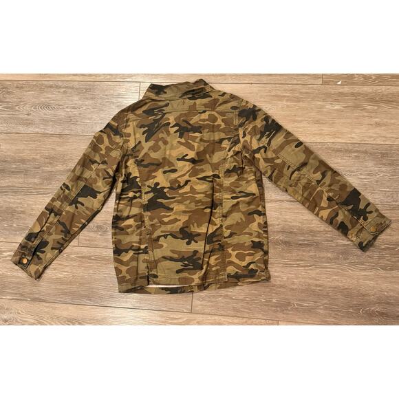 CAMO‎ TRUCKER DENIM JACKET SIZE 10 - Picture 4 of 5